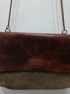 Jane Marie Suede&Leather Crossbody